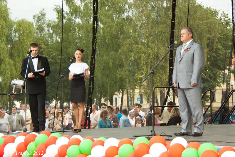 ГрГУ, университет, день независимости, митинг