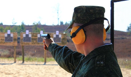 Офицеры военного факультета стали призерами чемпионата военных факультетов в гражданских учреждениях высшего образования по стрельбе из штатного оружия