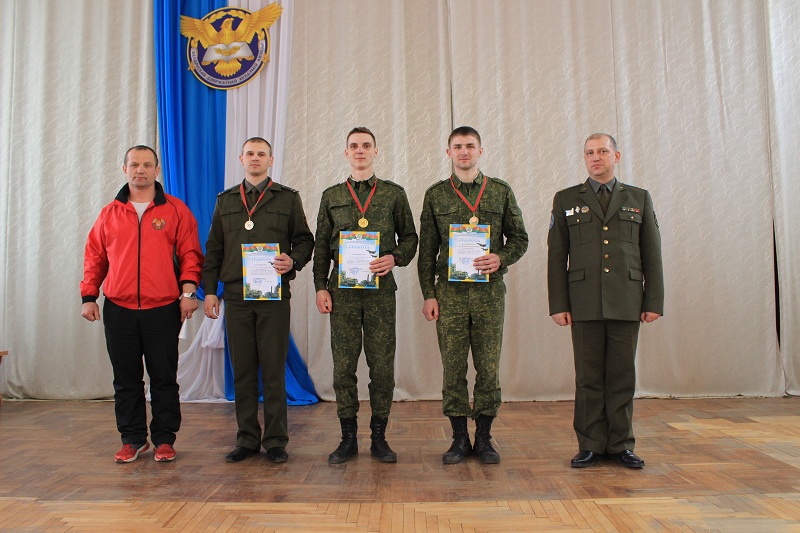 Команда военного факультета ГрГУ имени Янки Купалы стала призером чемпионата военных факультетов по военно-прикладному многоборью и многоборью военно-спортивного комплекса