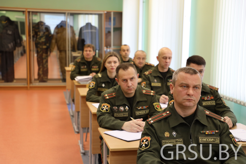 Военный факультет ГрГУ участвует в смотре-конкурсе на звание лучшего военного факультета учреждений высшего образования (ДОБАВЛЕНО ВИДЕО)