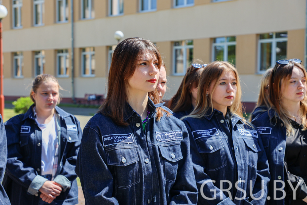 У ГрДУ імя Янкі Купалы адбылося ўрачыстае адкрыццё трэцяга працоўнага семестра!