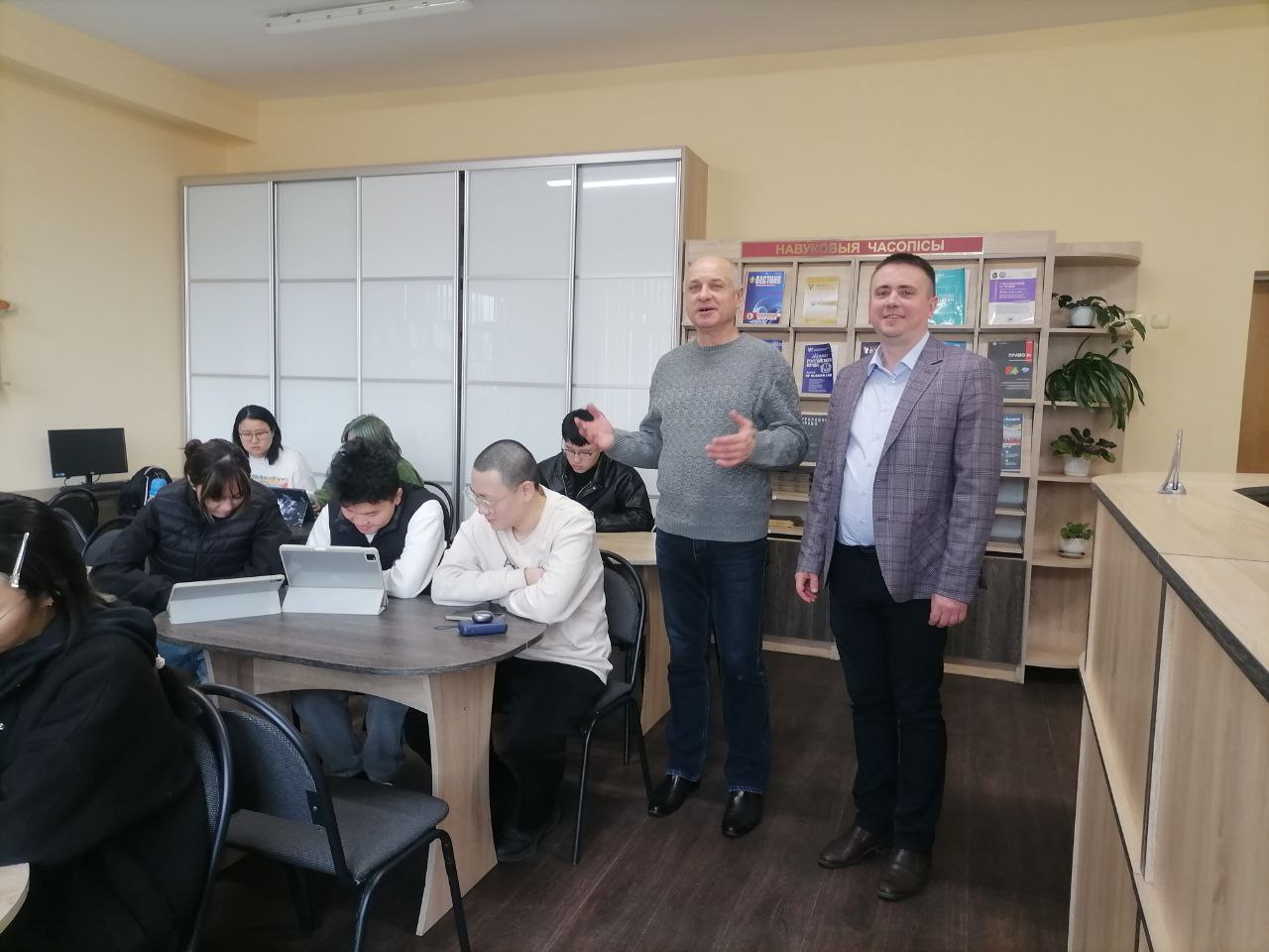 В Купаловском университете прошла лекция для студентов из Китайской Народной Республики