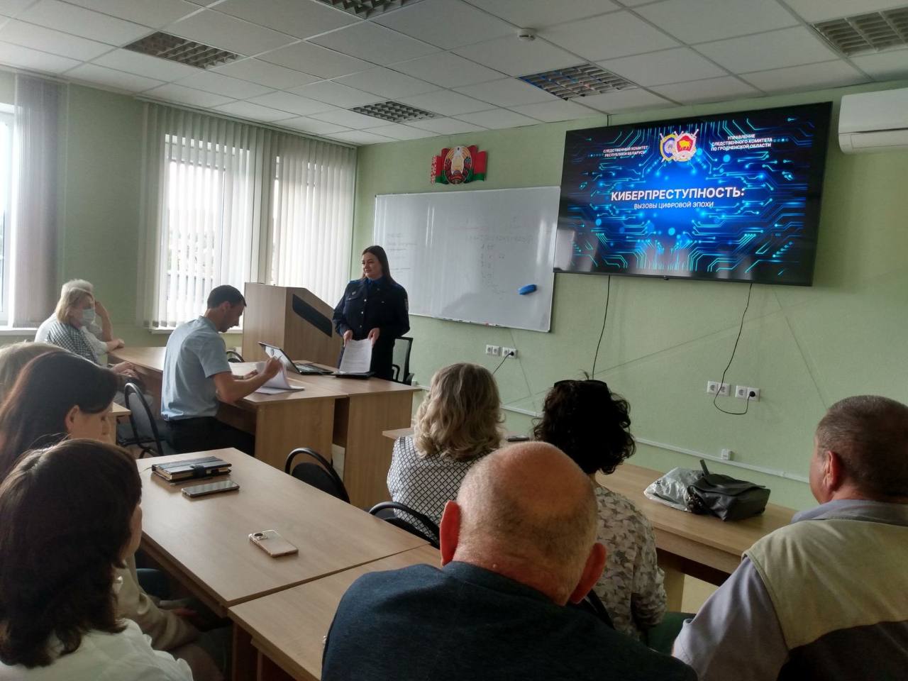 В Купаловском университете продолжаются встречи с представителями Следственного комитета