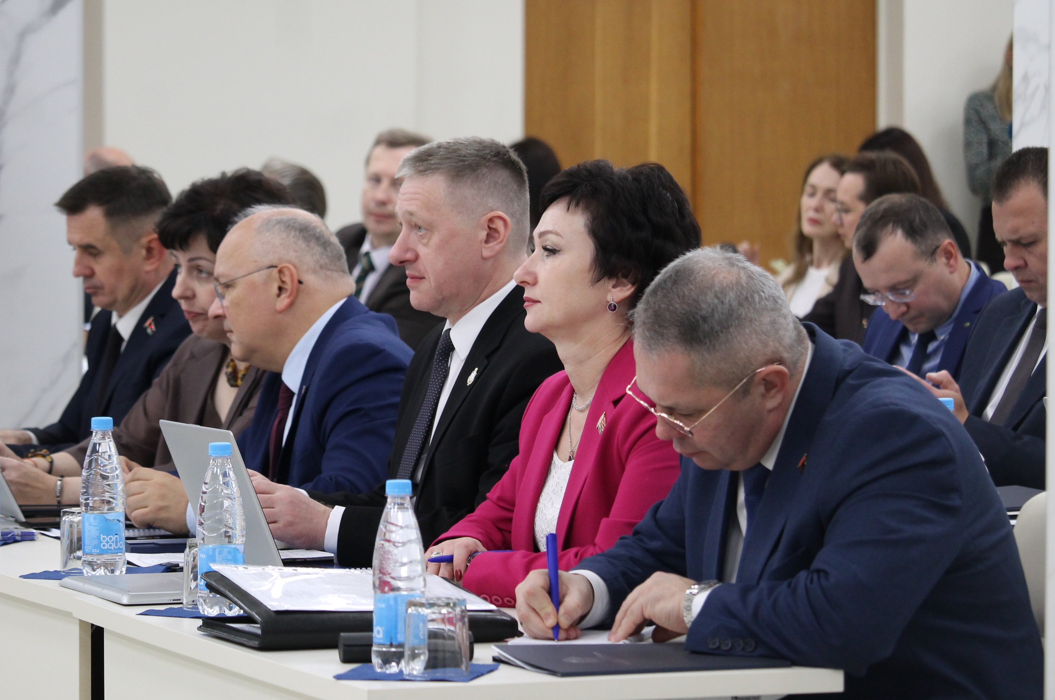 Искусственный интеллект, цифра и кибербезопасность: ректор Купаловского университета принимает участие в Республиканском совете ректоров
