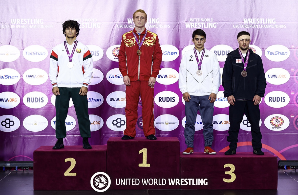 Купаловец стал вице-чемпионом Европы-U20 по греко-римской борьбе